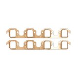 SCE Pro Copper Embossed Exhaust Gaskets 4135 Gaskets, Header, Copper, Ford, Big Block 385 Series, Pair thumbnail 1