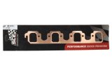 SCE Pro Copper Embossed Exhaust Gaskets 4135 Gaskets, Header, Copper, Ford, Big Block 385 Series, Pair thumbnail 3