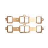 SCE Pro Copper Embossed Exhaust Gaskets 4079 Gaskets, Header, Copper, Stock Port, Oldsmobile, V8, Pair thumbnail 1