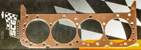 SCE Pro Copper Head Gaskets P110650 Gasket, Copper, 4.060 in. Bore, 0.050 in. Thickness, Chevy, Small Block, Each thumbnail 2