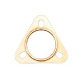 SCE Pro Copper Embossed Exhaust Flange Gaskets 4220 Collector Gasket, Copper, Embossed, 3-Hole, 2.25 in. Inside Diameter, Each thumbnail 1