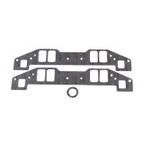 SCE AccuSeal E Intake Gaskets 111124 Gaskets, Intake, E, Graphite, 2.18 in. x 1.35 in. Port, .062 in. Thick, Chevy, Small Block, Set thumbnail 1