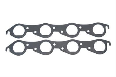SCE AccuSeal Pro Exhaust Gaskets 235184 Header and Manifold Gaskets, Pro, Graphite/Steel, Round Port, Designed To Fit Trick Flow® A460 Heads, Ford, 429, 460, Pair