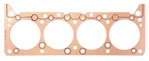 SCE Titan Copper Head Gaskets T281543 Gaskets, Titan, Copper, 4.160 in. Bore, .043 in. Compressed Thickness, Pontiac 350-455, Each