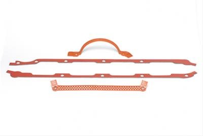 SCE AccuSeal Pro Oil Pan Gaskets 213195 Gasket, Big Chevy, Steel Reinforced, Set