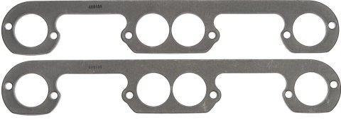 SCE Graph-Form Premium Header Gaskets 469184 Exhaust Gaskets, Header, Hi-Density/Hi-Temp Graphite, W-2 Race Head Round Port, Mopar Wedge , Set