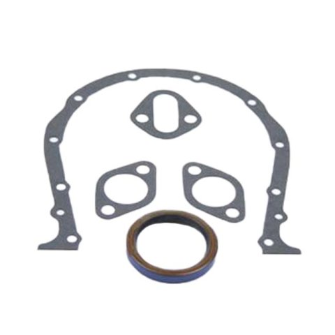 SCE AccuSeal E Timing Cover Gaskets 11303 Gaskets, Cover, Fiber, with Seal, Chevy, Big Block, Kit