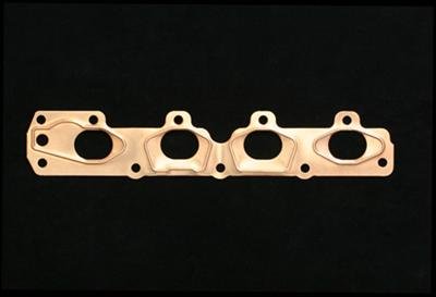 SCE Pro Copper Embossed Exhaust Gaskets 9431 Gaskets, Header, Copper, Stock Port, Chevy, 2.2L, Ecotec, Set