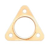 SCE Pro Copper Turbo Flange Gaskets for 1983-1987 REGAL, 1981-1985 RIVIERA - 4172 Exhaust Gasket, Header, Copper, Stock Port, GM, V6, Each thumbnail 1