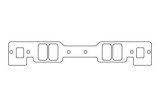 SCE AccuSeal Pro Intake Gaskets 211123 Manifold Gaskets, Pro, Composite, Rectangular Port, Designed for RHS Action 23 degree Cylinder Heads, Chevy, Small Block, Pair thumbnail 2