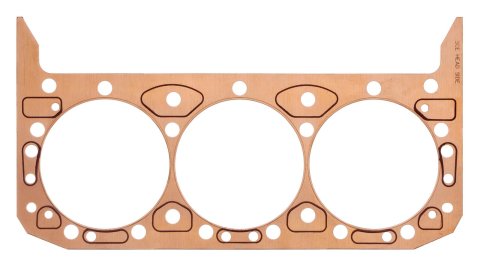 SCE ICS Titan Copper Head Gaskets S171580 Gaskets, Copper, 4.160 in. Bore, 0.080 in. Compressed Thickness, Chevrolet, 4.3L V6, Each