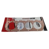 SCE Pro Copper Head Gaskets P135772NW Gaskets, Copper, 4.570 in. Bore, 0.072 in. Compressed Thickness, No Water Holes, Chevrolet, Big Block Mark IV, Each thumbnail 1