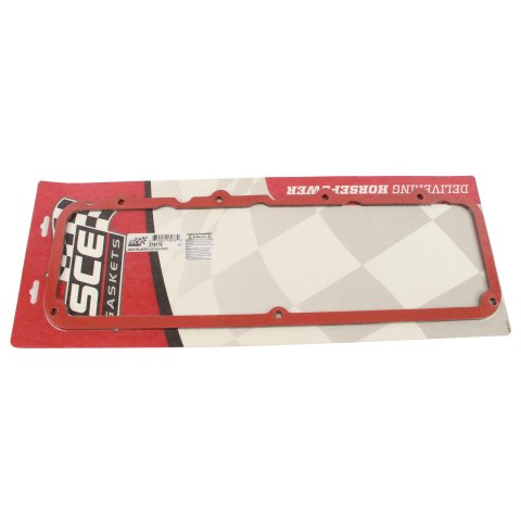SCE AccuSeal Pro Valve Cover Gaskets 274175-10 Gaskets, Pro, Steel Core PTFE Coated, Chevy, Big Block, AJPE Stage 1 481X Cylinder Heads, Set of 10 Pairs