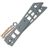 SCE AccuSeal E Intake Gaskets 113115 Gaskets, Intake, E, Graphite, 2.5 in. x 1.8 in. Port, .062 in. Thick, Chevy, Big Block, No Top Bolt thumbnail 2