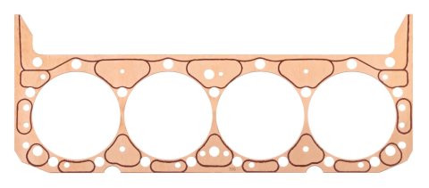 SCE Titan Copper Head Gaskets T118543 Gaskets, Copper, 3.850 in. Bore, 0.043 in. Compressed Thickness, Special Order Bore Size Gasket, Chevrolet, Small Block, Each