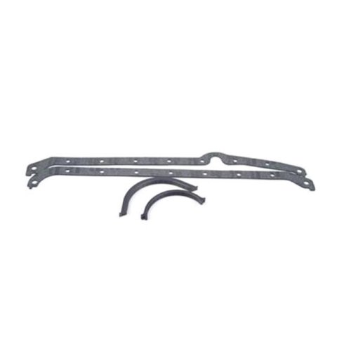 SCE AccuSeal E Oil Pan Gaskets 111090 Gasket, E, Multi-Piece, Nitrile, Butadiene, Chevy, Small Block, Set
