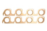 SCE Pro Copper Embossed Exhaust Gaskets 4152 Gaskets, Header, Copper, Round Port, Ford, Small Block, Pair thumbnail 2