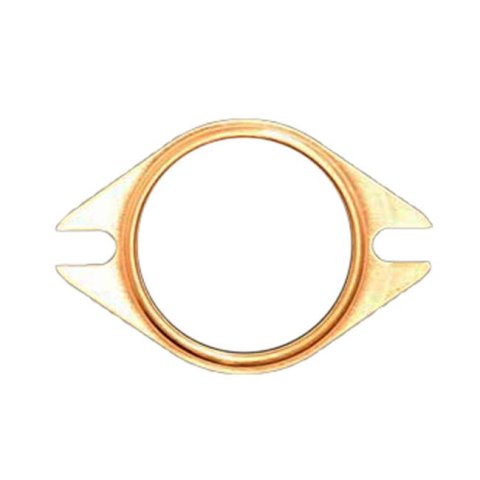 SCE Pro Copper Embossed Exhaust Flange Gaskets 4200 Gaskets, Flange, Copper, 2-Bolt, 2.50 in. I.D., Each