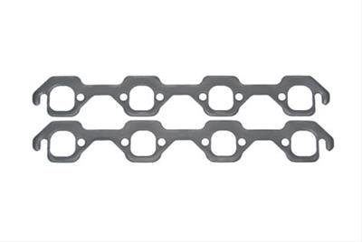 SCE AccuSeal Pro Dyno-Paks 36180-10 Header and Exhaust Manifold Gaskets, Dyno-Paks, Graphite/Steel, Square Port, Ford, Small Block Windsor, Set of 10 Pairs