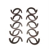 SCE AccuSeal Pro Rear Main Seals 21105-10 DYNO PAK REAR MAIN SEAL SBC 2-PIECE VITON THRU '85 , EA. thumbnail 2
