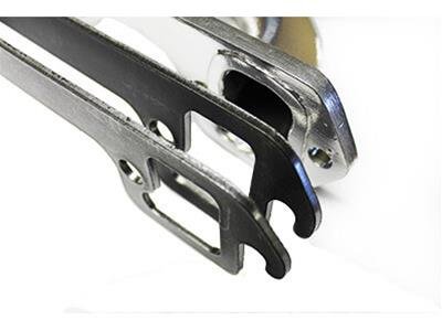 SCE Graph-Form Premium Header Gaskets 430080 and Exhaust Manifold Gaskets, Premium, Flexible Graphite, Stock Port, Ford, 3.0L, Pair