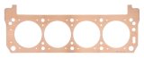 SCE Pro Copper Head Gaskets P391580L Gasket, Copper, 4.160 in. Bore, 0.080 in. Thickness, Ford, 302, 351W, Each thumbnail 1
