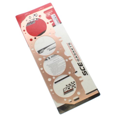 SCE Pro Copper Head Gaskets P136262 Gasket, Copper, 4.630 in. Bore, 0.062 in. Thickness, Chevy, Mark 4 Big Block, Each