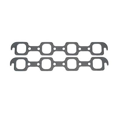 SCE AccuSeal Pro Exhaust Gaskets 236182 Gaskets, Pro, Graphite/Steel, Rectangular Port, Ford, Pair