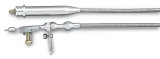 Lokar Hi-Tech Kickdown Kits KD-2200RHT Automatic Transmission Cable, Hi-Tech, Natural Braided Stainless Steel, Natural Aluminum Fittings, GM, 200-4R, Kit thumbnail 1