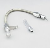 Lokar Hi-Tech Flexible Braided Stainless Transmission Dipsticks TD-3727TM Dipstick, Steel, Natural, Mount, Torqueflite 727, Each thumbnail 4