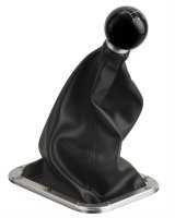 Lokar Hi-Top Shifter Boots 70-BAF1 Boot, Hi-Top, Rectangle Base, Naugahyde, Black, 5.250 in. Width, 6.750 in. Length, Floor, Manual, Each thumbnail 2