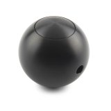 Lokar Shift Knobs SK-6921 Knob, Round, Aluminum, Black, Park Release Button, Automatic, Each thumbnail 1
