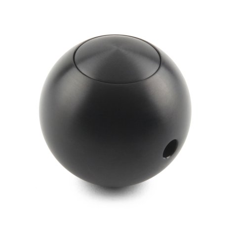 Lokar Shift Knobs SK-6921 Knob, Round, Aluminum, Black, Park Release Button, Automatic, Each
