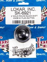 Lokar Shift Knobs SK-6921 Knob, Round, Aluminum, Black, Park Release Button, Automatic, Each thumbnail 3