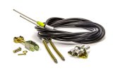 Lokar Floor Mount Emergency Brake Cables EC-80FUTB Parking Cable, 96 in. Length, Street Rod, Stainless Steel Brakes, Ford Thunderbird, Universal, Kit thumbnail 3