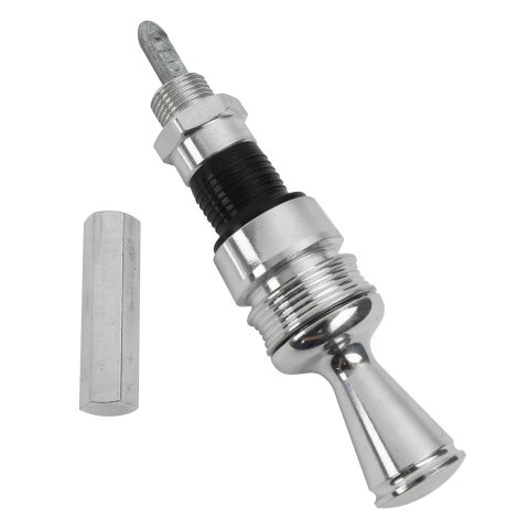 Lokar Anchor-Tight Locking Transmission Dipsticks 1209144 Dipstick, Locking, Anodized Brite Handle, 3 in. Case Mount, TH350, TH400, Each thumbnail 1