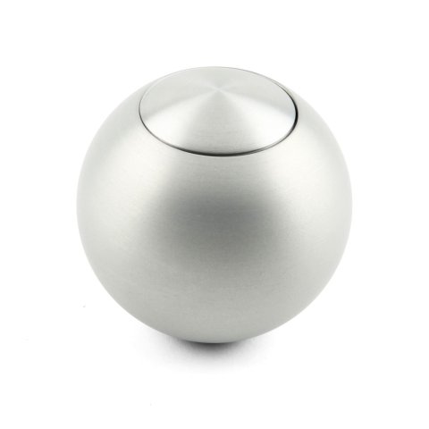 Lokar Shift Knobs SK-6920 Knob, Round, Aluminum, Satin Finish, Park Release Button, Automatic, Each thumbnail 1