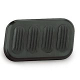 Lokar Midnight Series Pedal Pads XBAG-6005 Pad, Brake, Series, Aluminum, Rubber, Black Anodized, Automatic Transmission, Universal, Each thumbnail 2