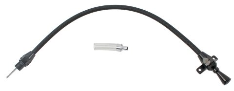 Lokar Midnight Series Flexible Braided Stainless Transmission Dipsticks XTD-3350400FM Dipstick, Steel Housing, Black Handle, GM, TH350, TH400, Each thumbnail 2