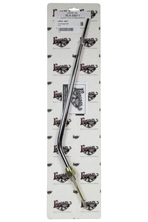 Lokar Replacement Shifter Lever Kits RLK-68011 Automatic Transmission Stick, 16 in. Single Bend, Includes Detent Cable and Nuts, 2018 and older Shifters, Kit thumbnail 3