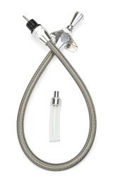 Lokar Hi-Tech Flexible Braided Stainless Transmission Dipsticks TD-34L60EFM Dipstick, Steel, Natural, Firewall Mount, 4L60E, Each thumbnail 1