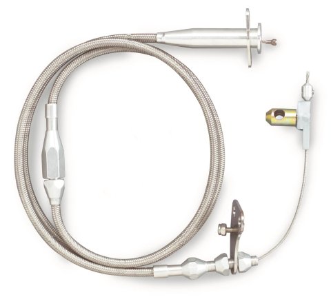 Lokar U-Cut-to-Fit Cruise Control Cable Kits CC-1601HT Cable, Control, Hi-Tech Stainless, Carbureted with Rostra Controls, Kit