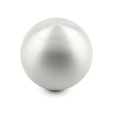 Lokar Shift Knobs SK-6912 Knob, Round Style, Aluminum, Satin Finish, Each thumbnail 1