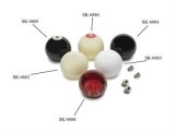 Lokar Shift Knobs SK-6883 Knob, Round, Polypropylene, White, Automatic, Manual Transmission, Each thumbnail 2