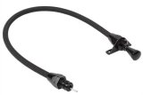 Lokar Midnight Series Flexible Braided Stainless Transmission Dipsticks for 2003-2004 CTS - XTD-30PGFM Dipstick, Steel, Black Housing, Black Handle, Chevy, Powerglide, Each thumbnail 3