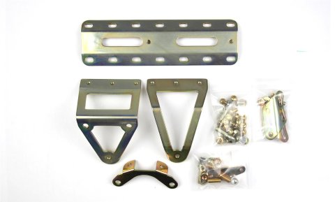 Lokar Case-Mount Automatic Transmission Shifters CM350BM Shifter, GM, TH350, 16 in. Single Bend Chrome Stick, Original Brushed Mushroom Knob, Each thumbnail 6