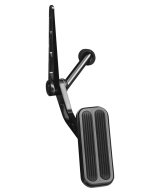Lokar Midnight Series Billet Gas Pedals XBAG-6074 Throttle Pedal, Aluminum, Black Anodized, Firewall Mount, Rubber Insert, Chevy, Each thumbnail 3