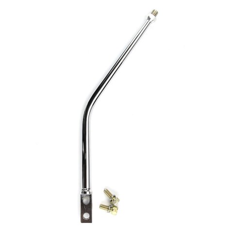 Lokar Manual Transmission Shifter Levers MSL6C Stick, Lay Back, Chrome, 12.00 in. Length, Fits Tremec/Borg Warner T-5, T-45, T-56 Only thumbnail 1
