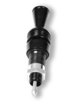 Lokar Midnight Series Anchor-Tight Locking Transmission Dipstick Bottom Fitting Assemblies X1208117 Assembly, Black Anodized, OEM/Aftermarket Powerglide, Anchor-Tight, Each thumbnail 3