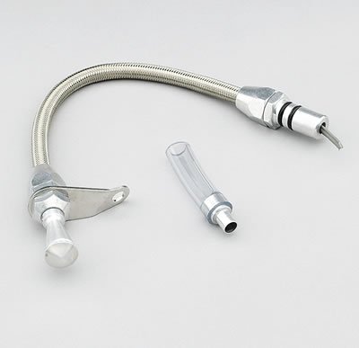Lokar Hi-Tech Flexible Braided Stainless Transmission Dipsticks TD-30C6TM Dipstick, Steel, Natural, Mount, C-6, Each thumbnail 2